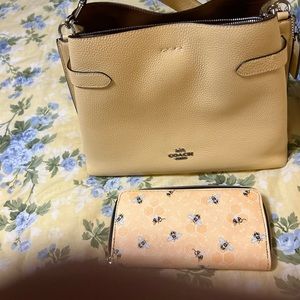 Medium purse and wallet Looks brand new.